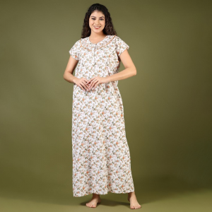Printed Maxi Nightdress